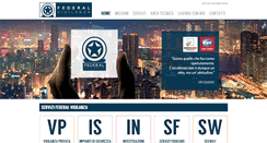 Desktop Screenshot of federal-vigilanza.com